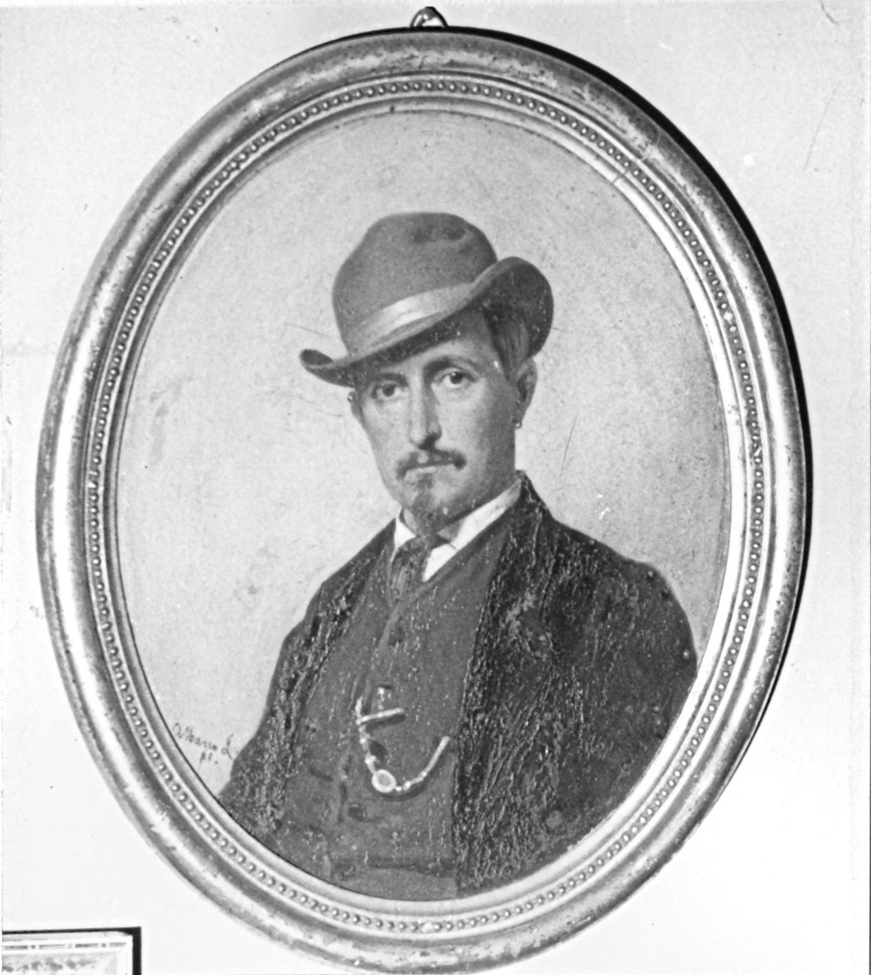 ritratto di Luigi Praudi (dipinto) di Lugli Albano (seconda metà sec. XIX)