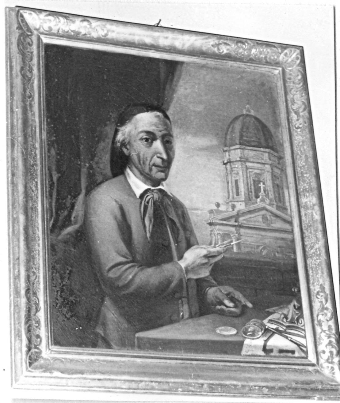 ritratto di Carlo Lugli (dipinto) di Lugli Albano (seconda metà sec. XIX)