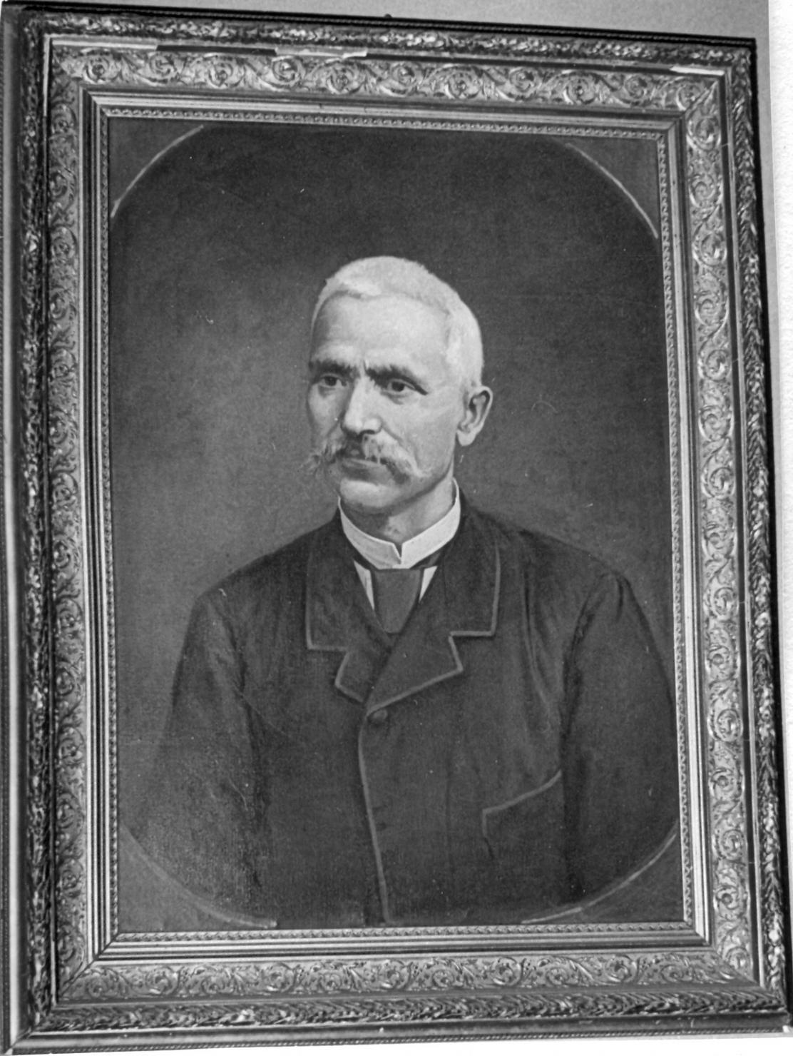 ritratto di Francesco Tapparelli (dipinto) di Lugli Albano (fine sec. XIX)