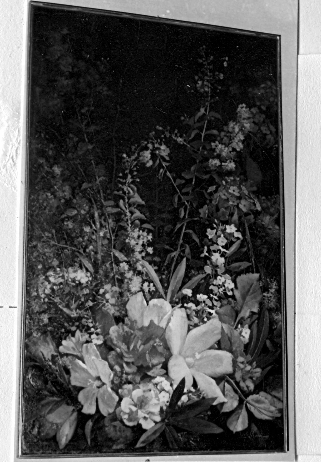 mazzo di fiori (dipinto) di Grossi Carlo (sec. XIX)