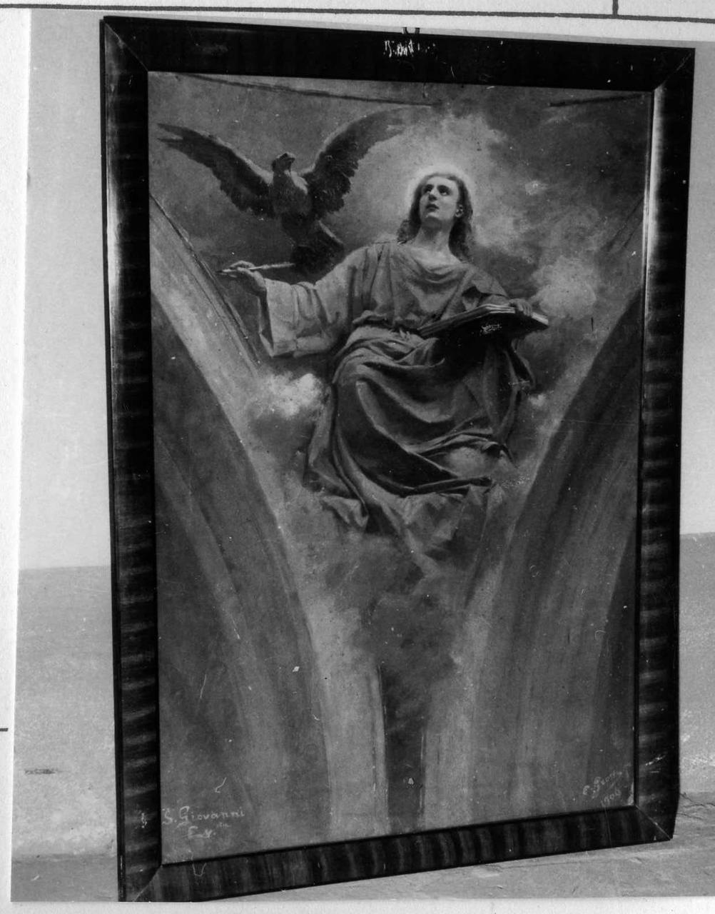 San Giovanni Evangelista (dipinto) di Grossi Carlo (sec. XX)