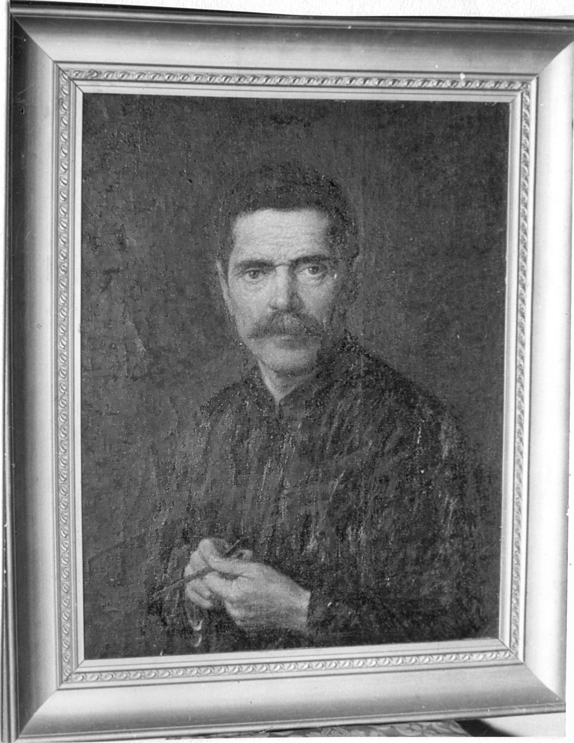 autoritratto di Vittorio Guandalini (dipinto) di Guandalini Vittorio (sec. XX)