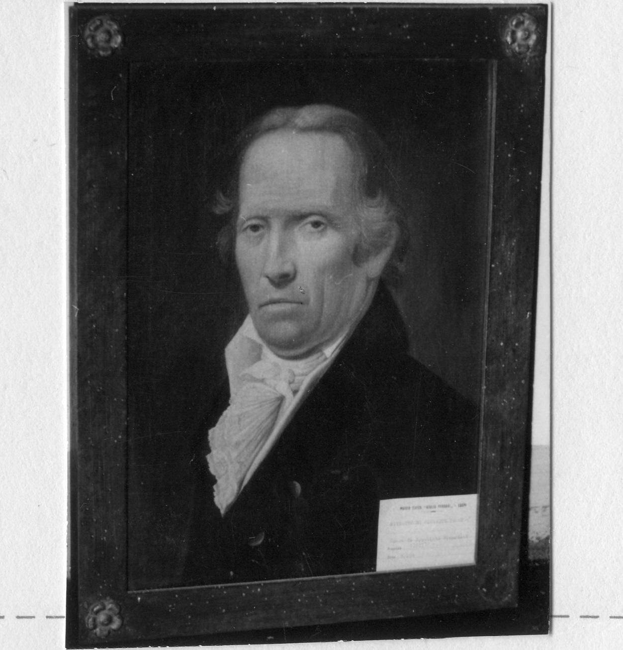 ritratto di Giuseppe Thuet (dipinto) di Bianchini Ciarlini Ippolito (inizio sec. XIX)