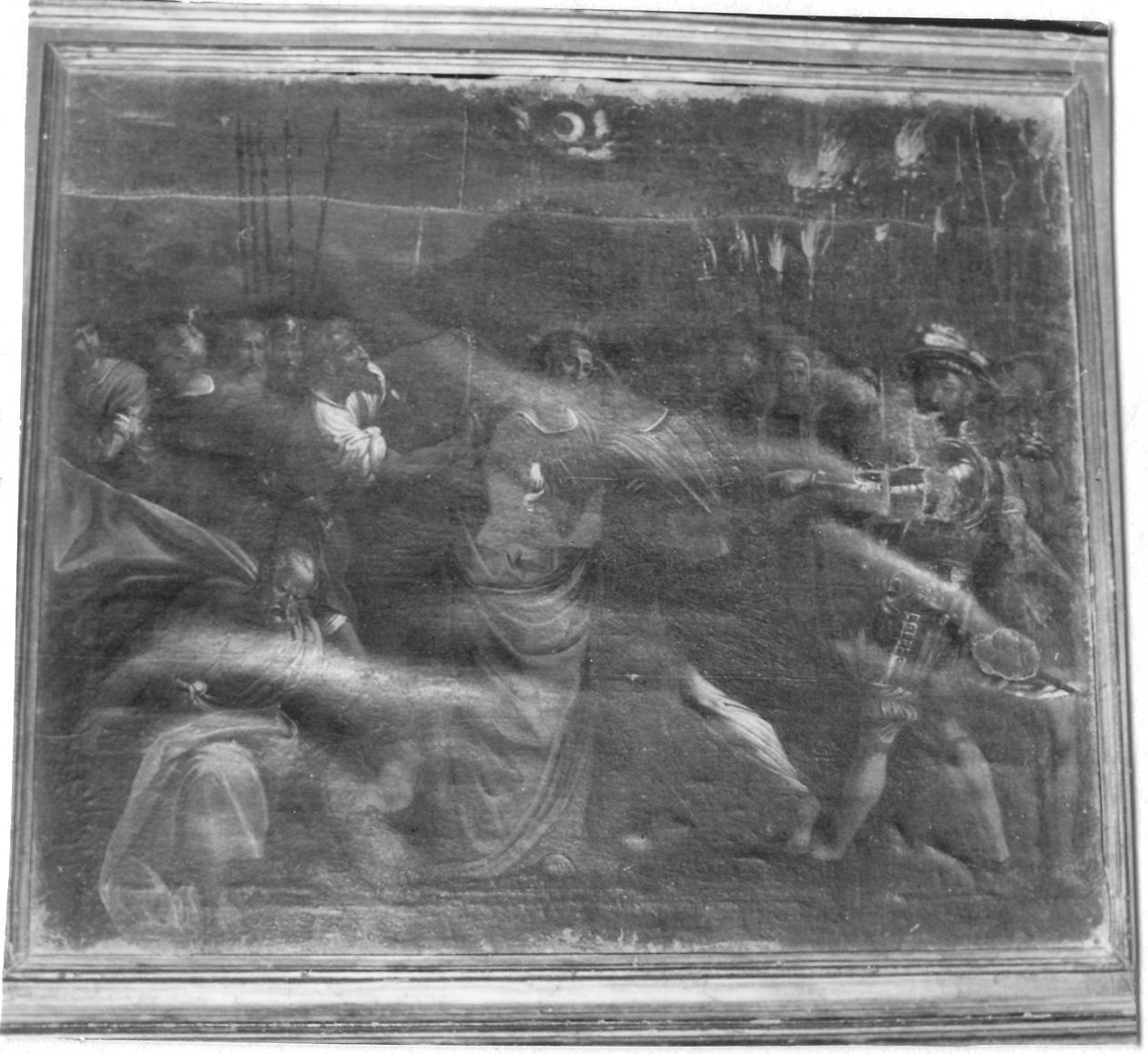 cattura di Cristo (dipinto) - ambito ferrarese (fine sec. XVI)