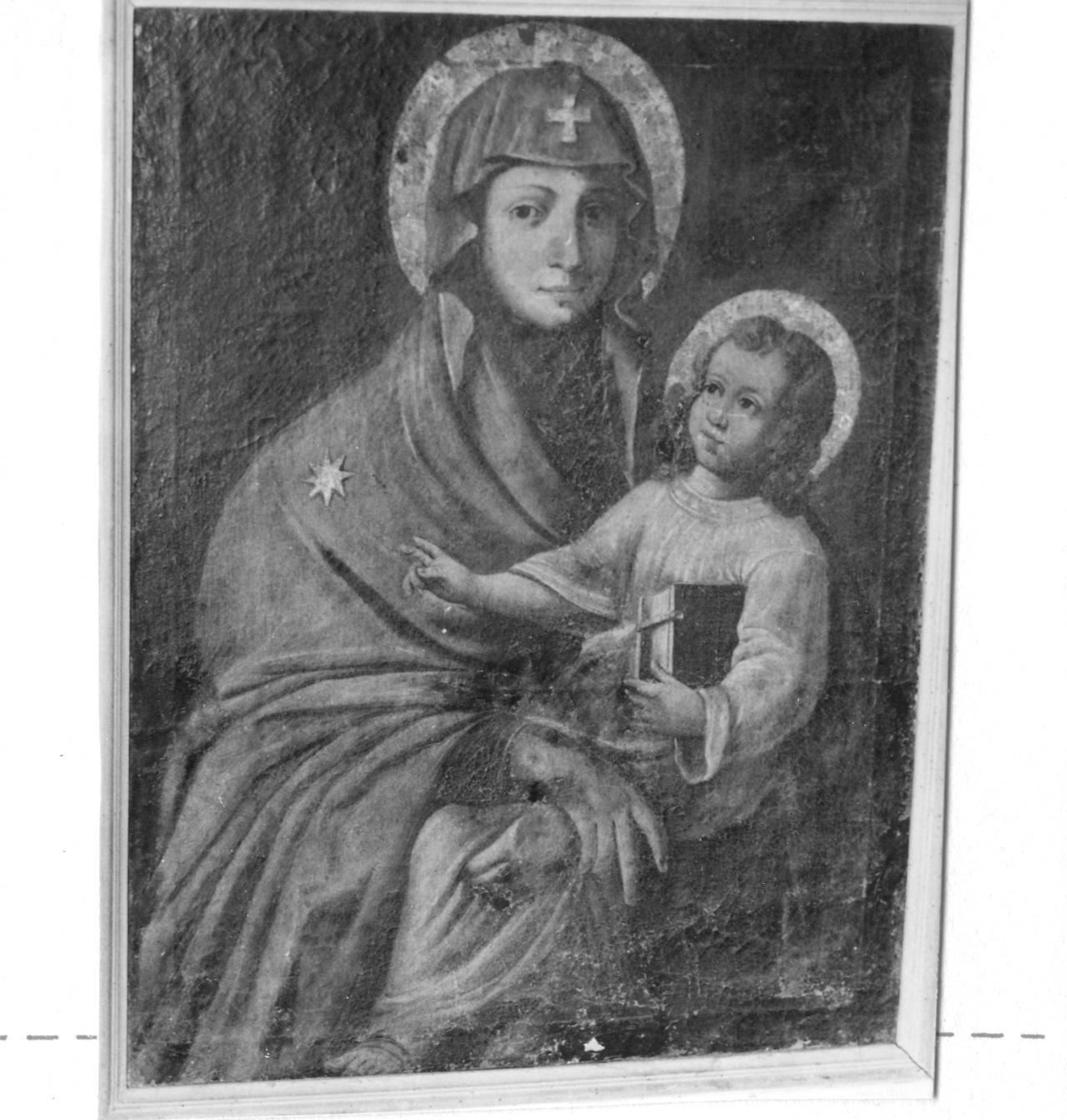 Salus Populi Romani, Madonna con Bambino (dipinto) di Martinelli Girolamo (attribuito) (seconda metà sec. XVII)