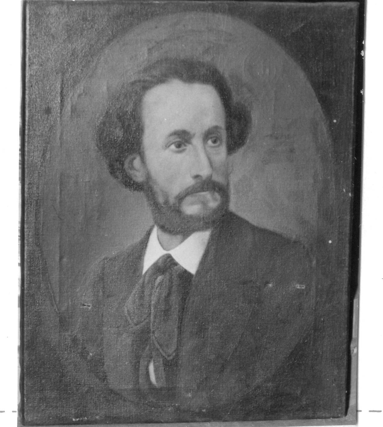 ritratto di musicista (dipinto) di Lugli-Grisanti Ottorino (metà sec. XIX)