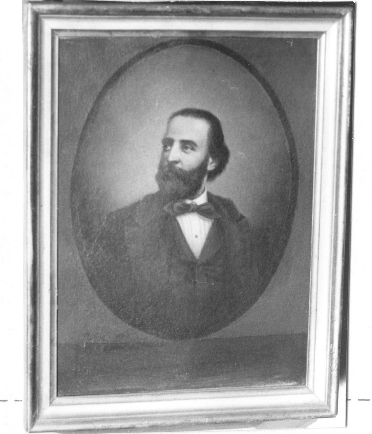 ritratto di musicista (dipinto) di Lugli-Grisanti Ottorino (metà sec. XIX)