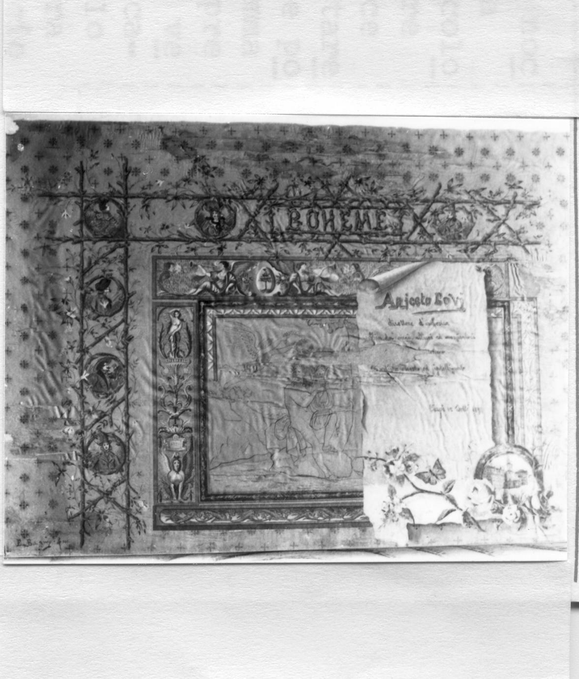 diploma di Bagni Ersilio (sec. XIX)