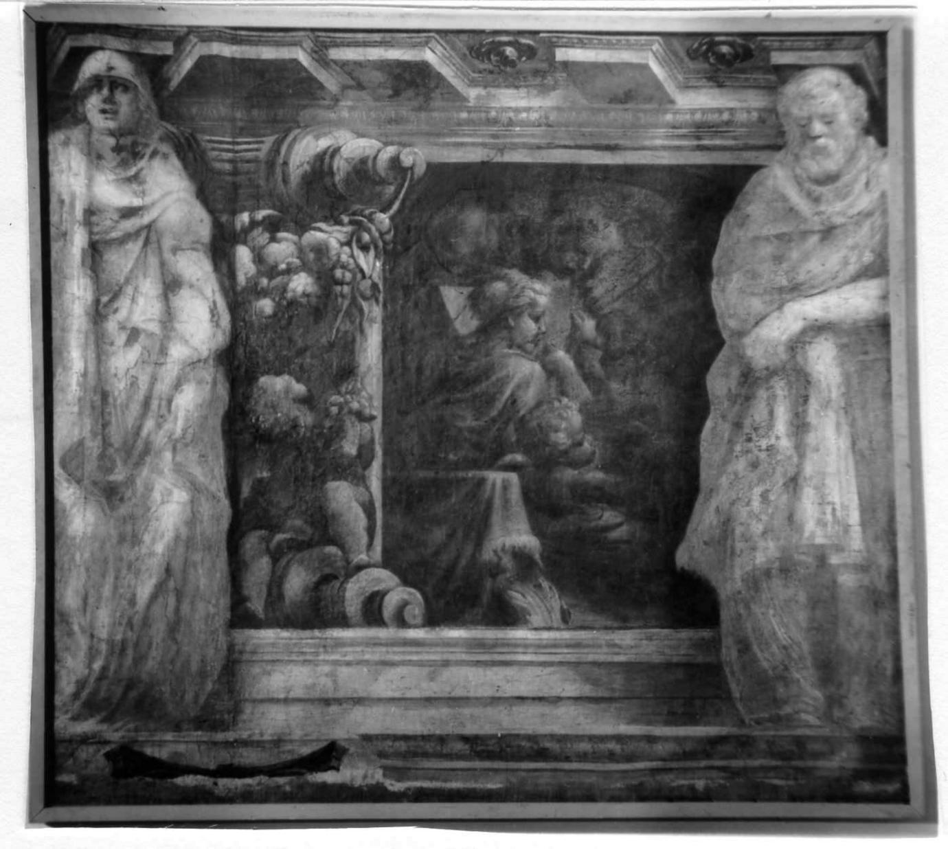 Sibilla (dipinto, elemento d'insieme) di Orsi Lelio (sec. XVI)