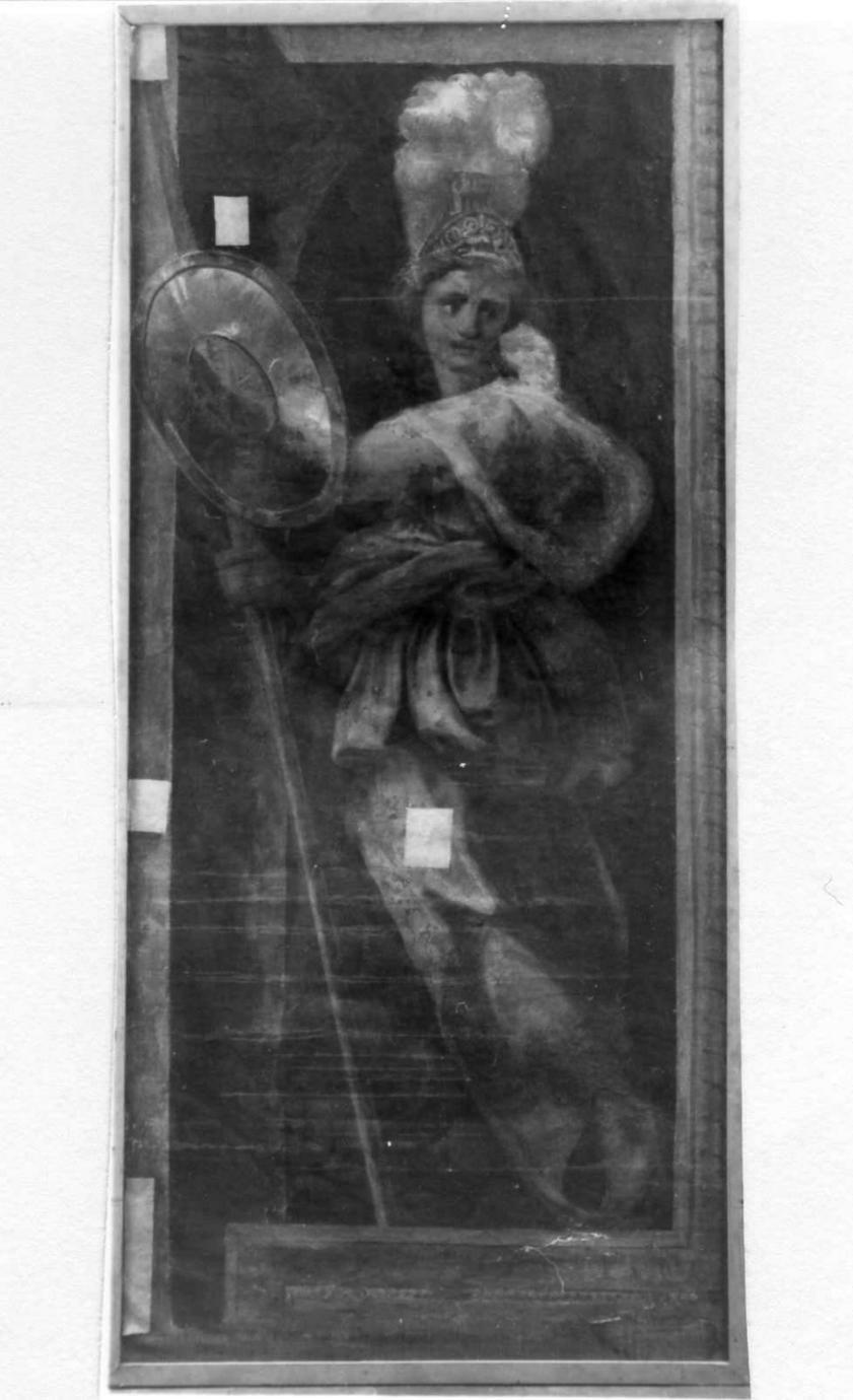 Minerva (dipinto, elemento d'insieme) di Orsi Lelio (sec. XVI)