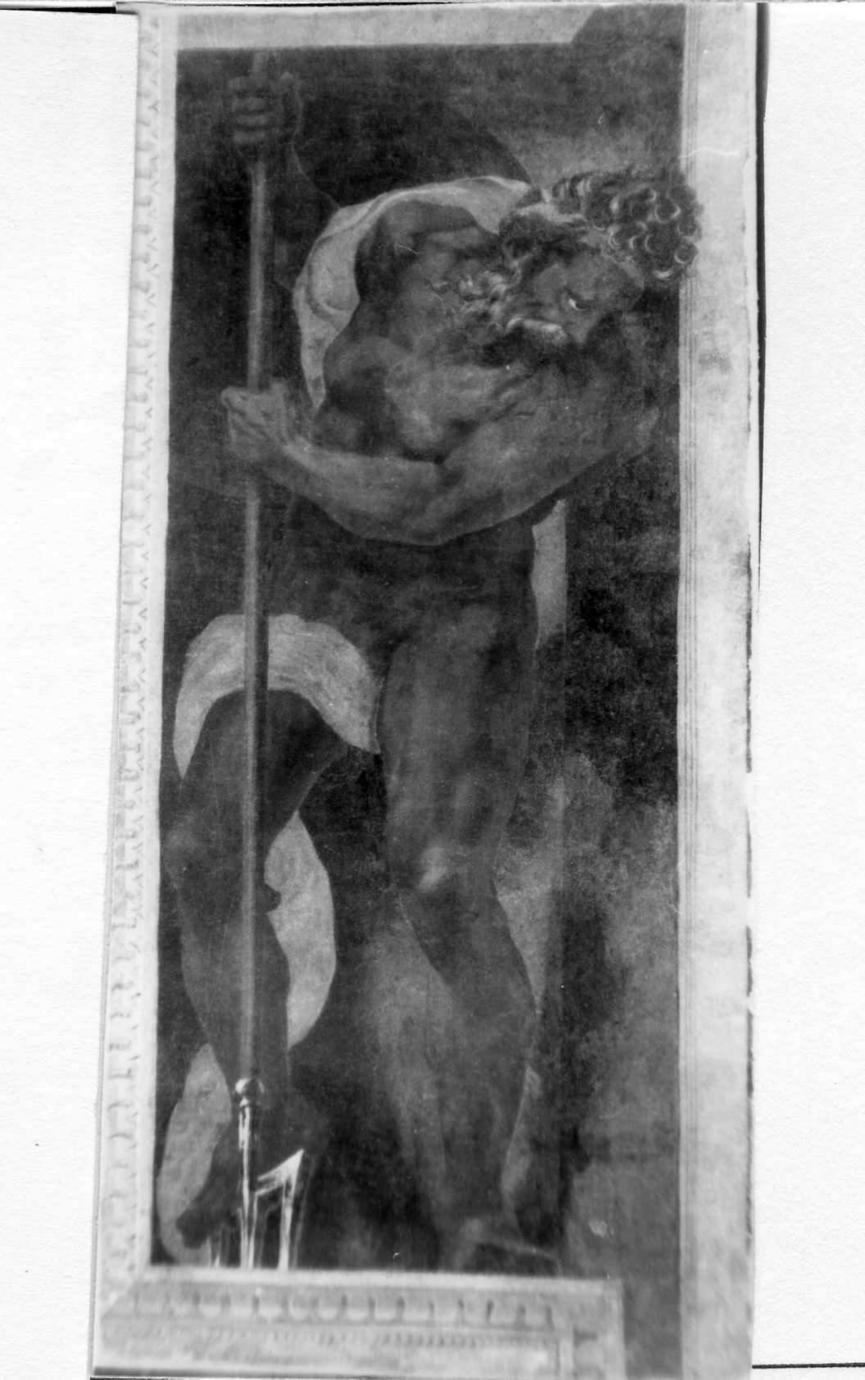 Nettuno (dipinto, elemento d'insieme) di Orsi Lelio (sec. XVI)