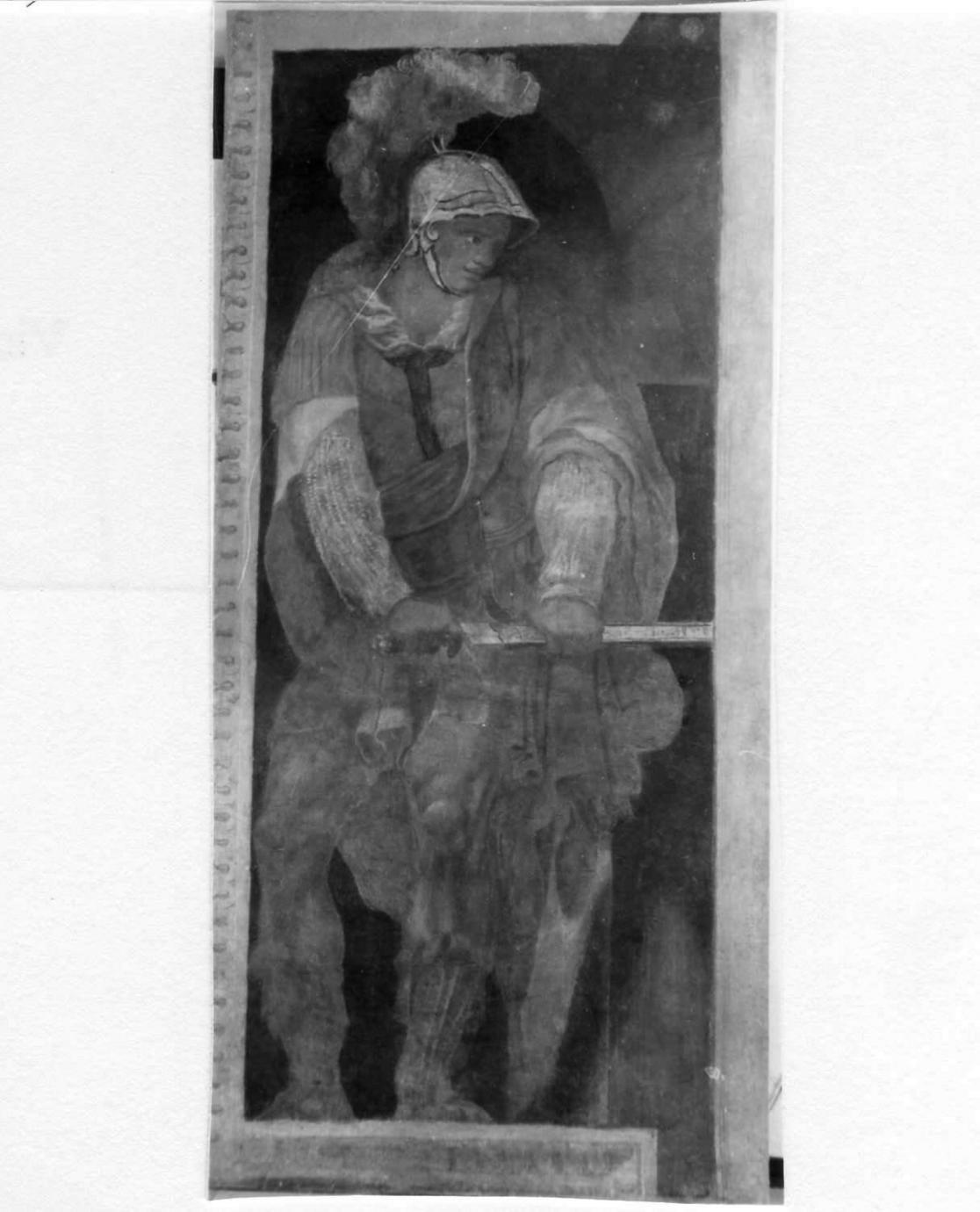 Marte (dipinto, elemento d'insieme) di Orsi Lelio (sec. XVI)