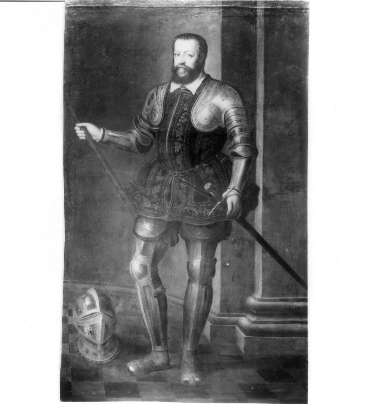 ritratto di Ercole II d'Este (dipinto) - ambito italiano (sec. XVII)