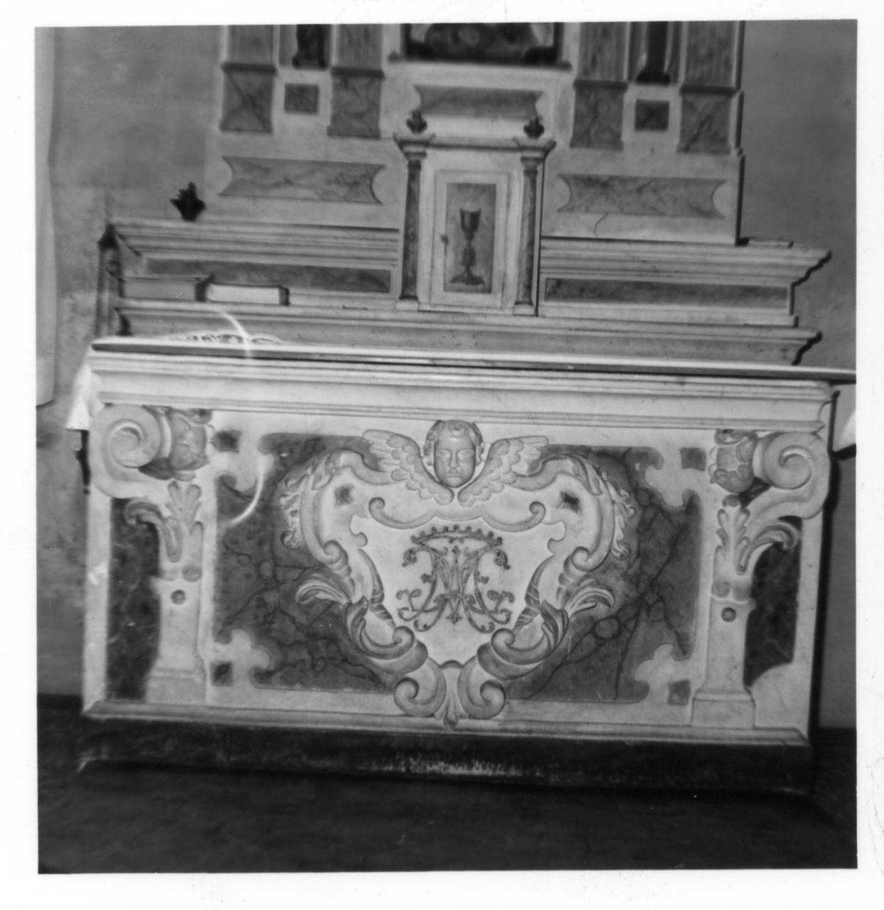 paliotto - bottega modenese (seconda metà sec. XVIII)