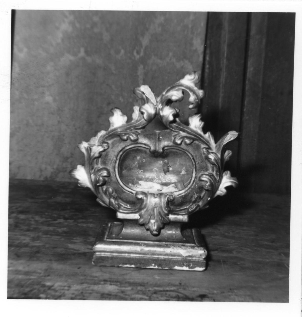 reliquiario, serie - bottega emiliana (prima metà sec. XVIII)