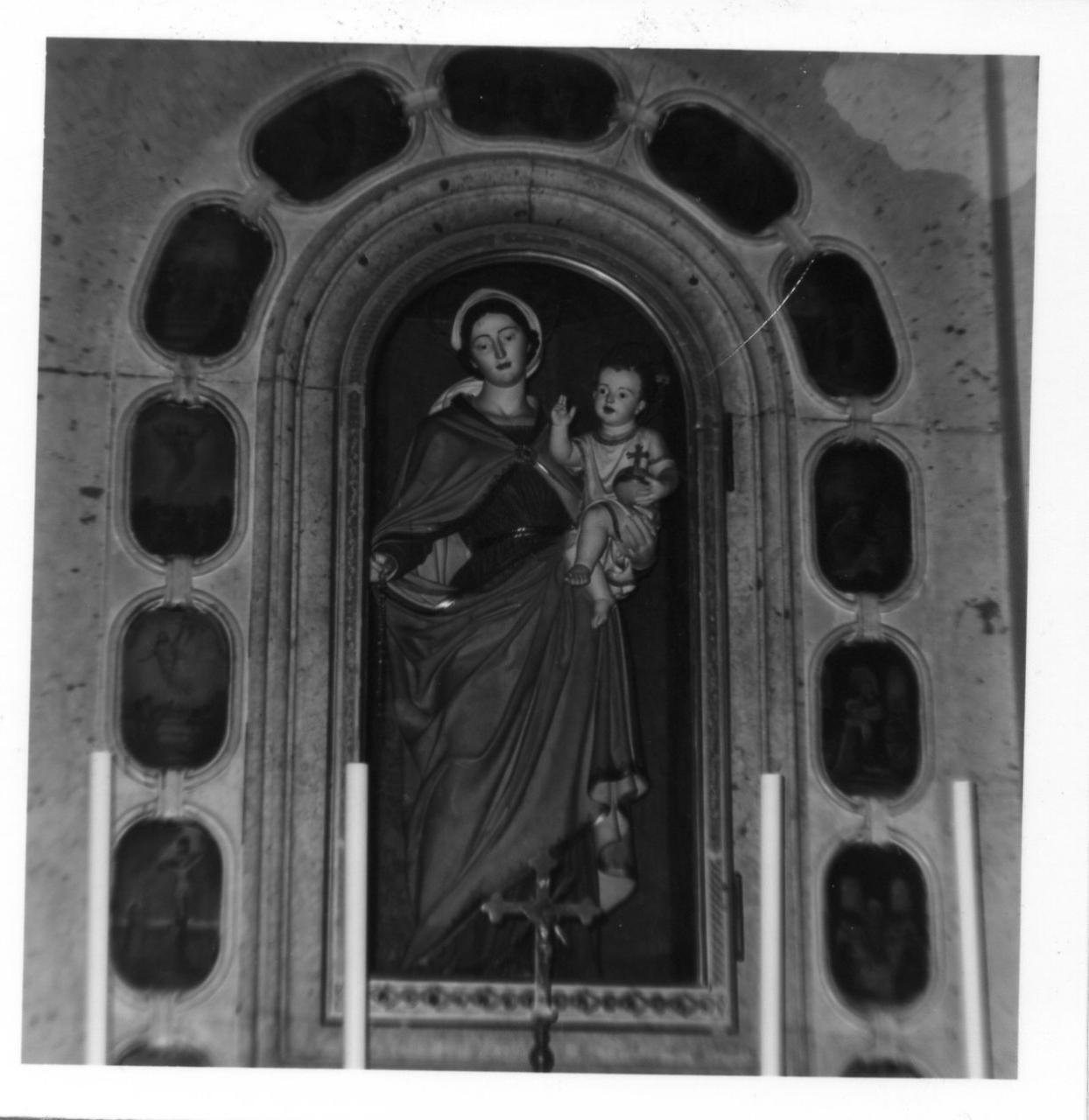 Madonna del Rosario (statua) - bottega faentina (seconda metà sec. XIX)