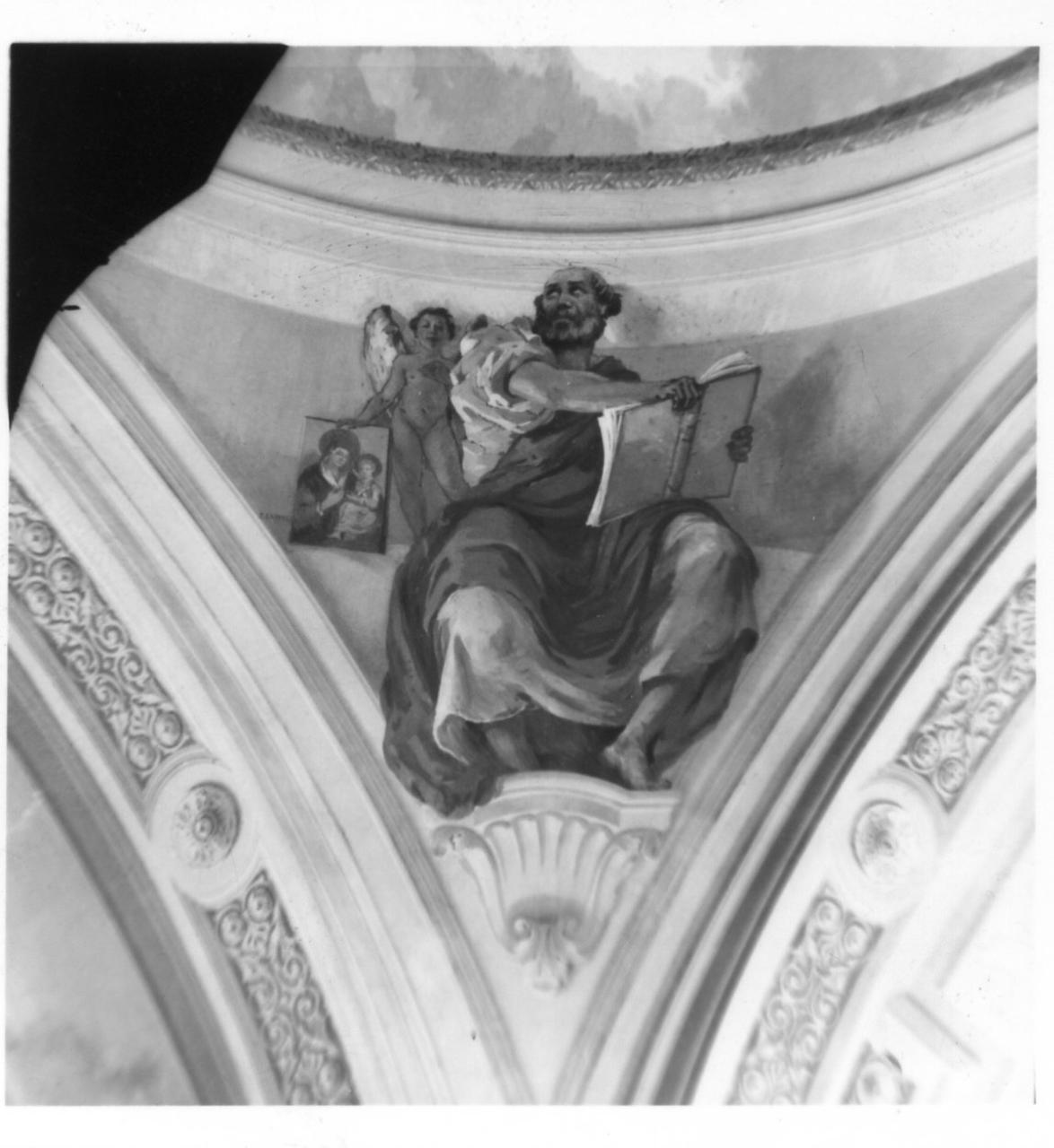 San Matteo Evangelista (dipinto) di Cappelli Evaristo (sec. XX)