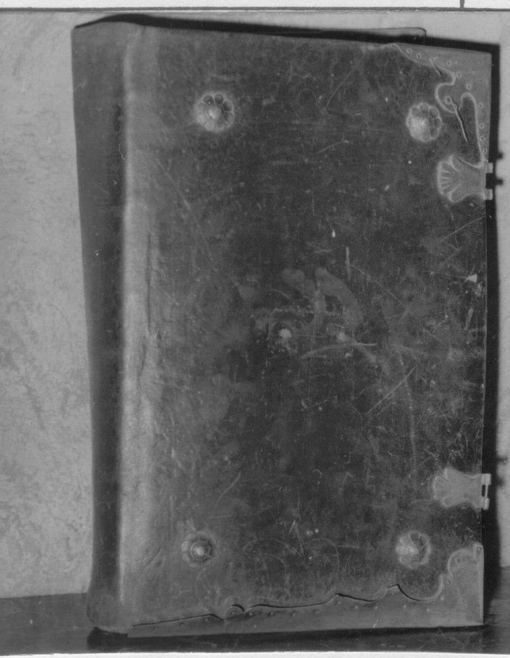 decorazione di legatura di libro - bottega veneziana (metà sec. XVII)