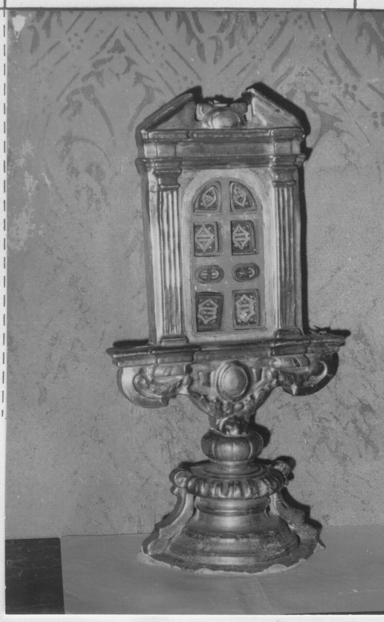 reliquiario, serie - bottega emiliana (prima metà sec. XVII)