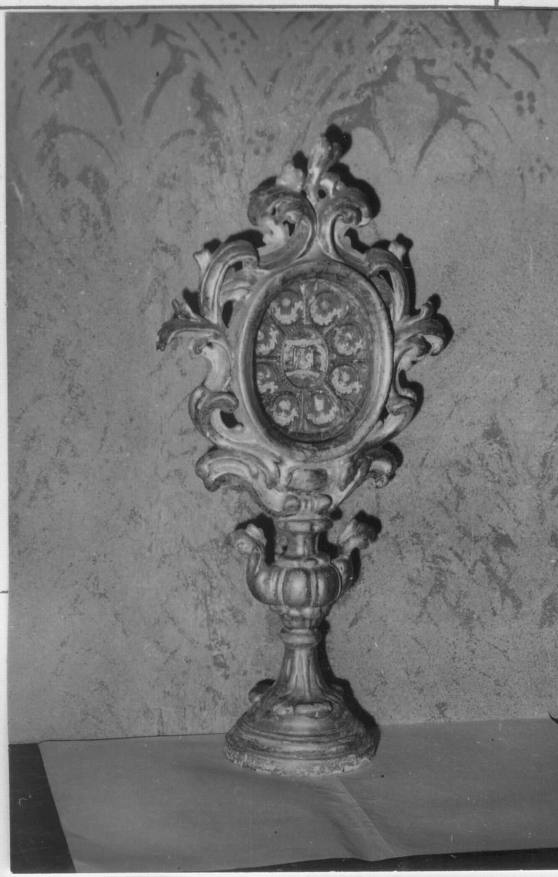reliquiario, serie - bottega emiliana (fine sec. XVII)