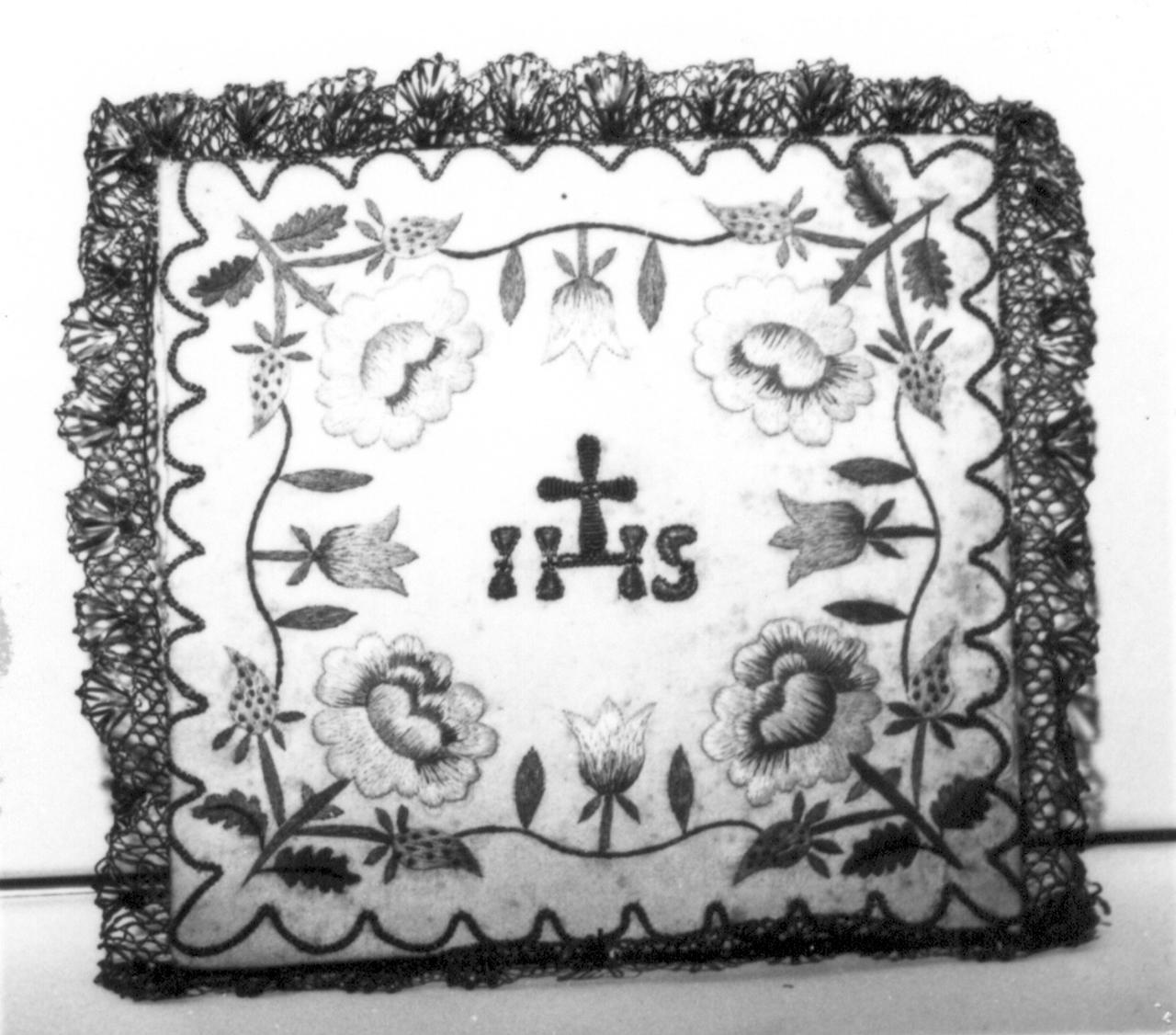 borsa del corporale - manifattura italiana (seconda metà sec. XIX)