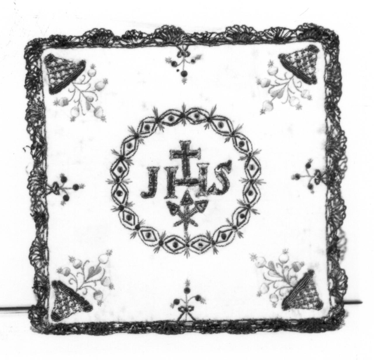 borsa del corporale - manifattura italiana (seconda metà sec. XIX)