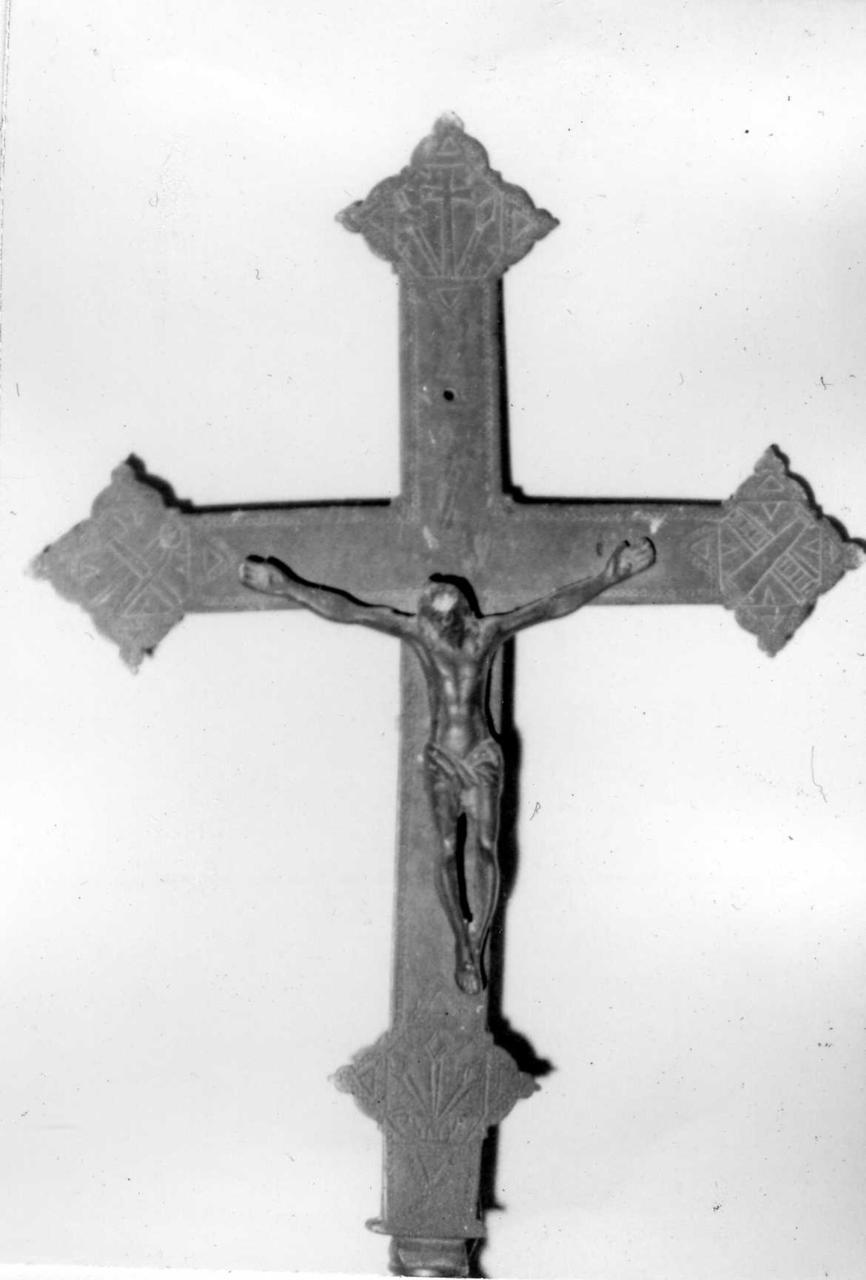 croce processionale - bottega modenese (fine sec. XVII)