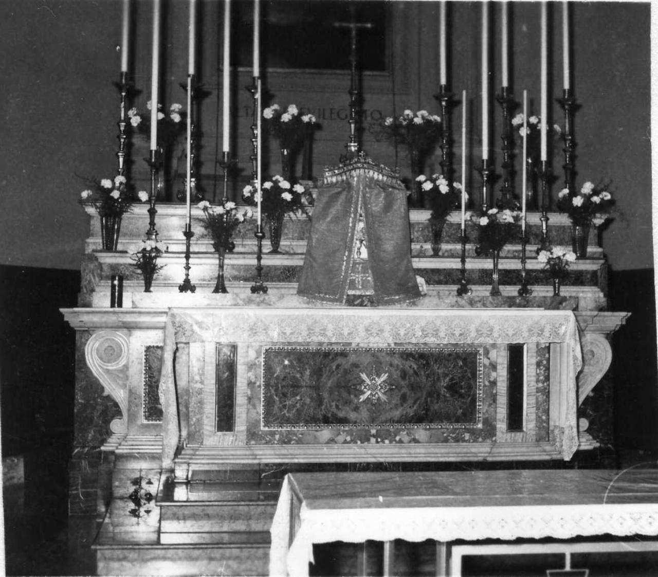 altare maggiore - bottega bolognese (prima metà sec. XIX)