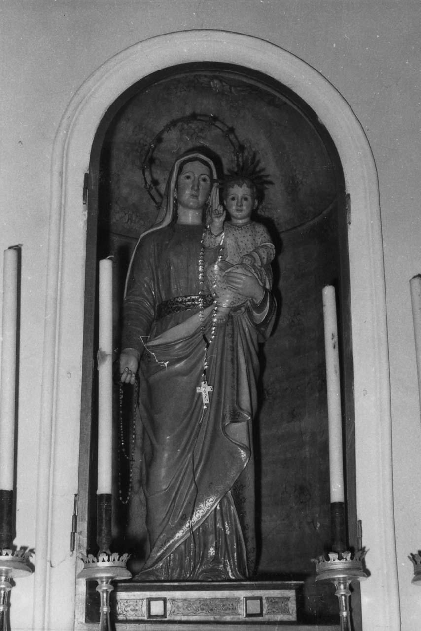 Madonna del Rosario (statua) - bottega faentina (seconda metà sec. XIX)