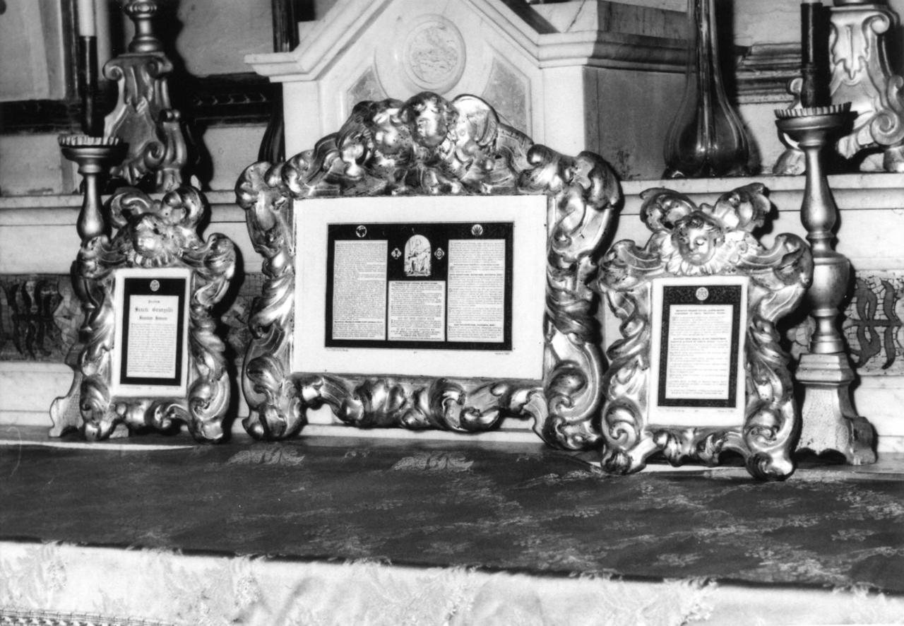 cartagloria, serie - bottega modenese (seconda metà sec. XVII)