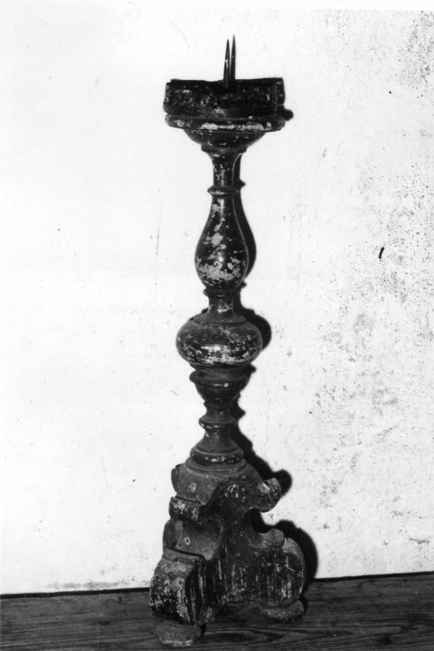 candeliere - bottega modenese (inizio sec. XVIII)