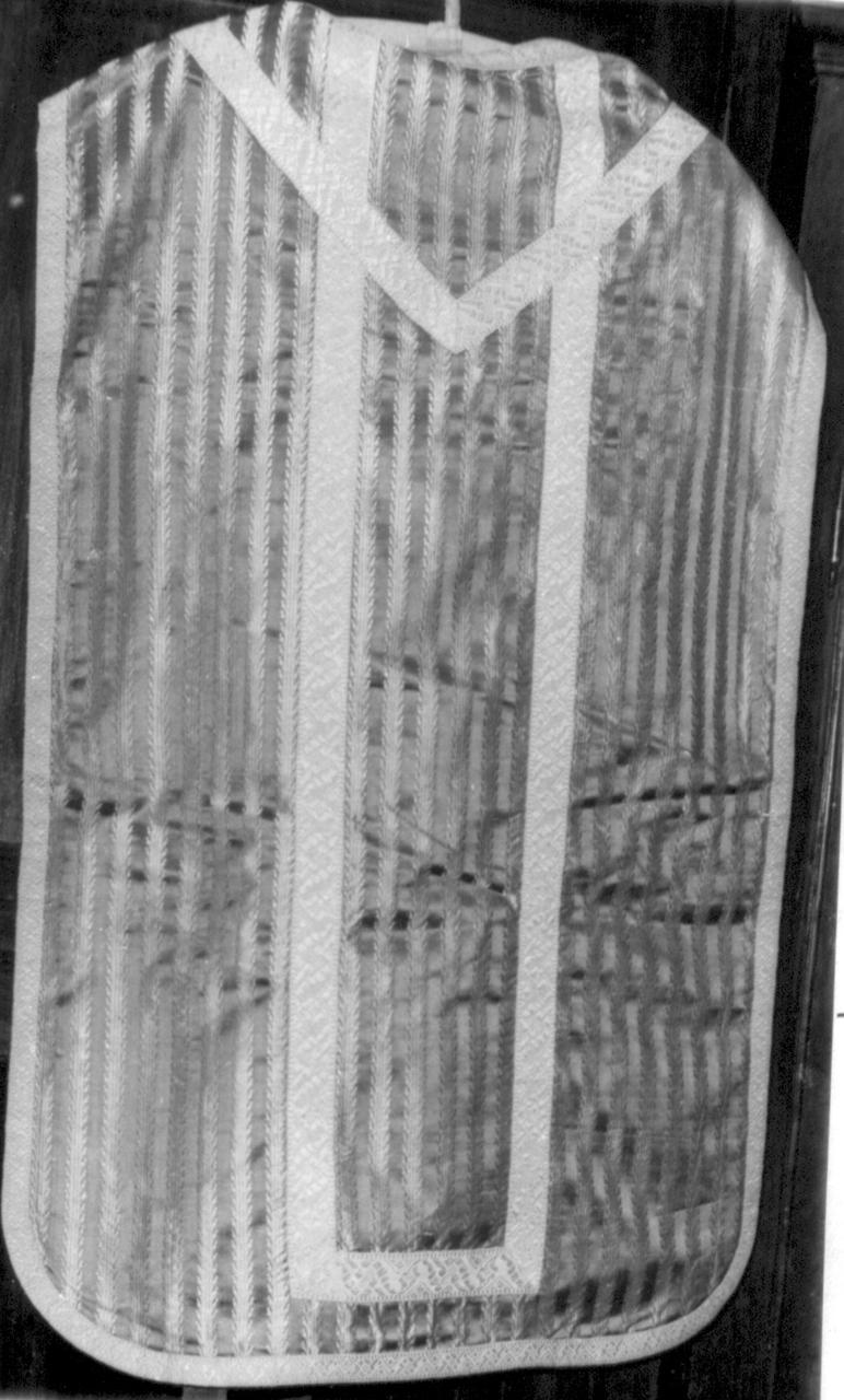 paramento liturgico - manifattura italiana (sec. XIX)