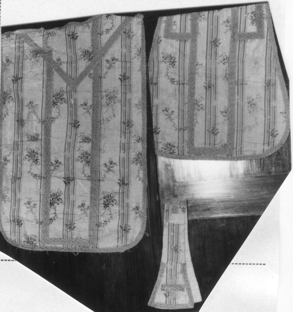 paramento liturgico - manifattura italiana (sec. XVIII)