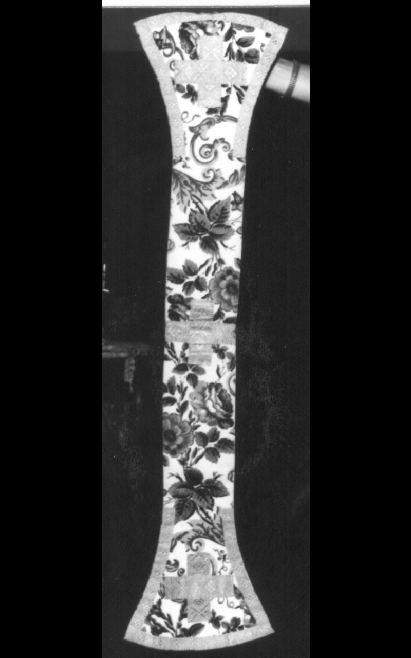 stola - manifattura italiana (seconda metà sec. XIX)