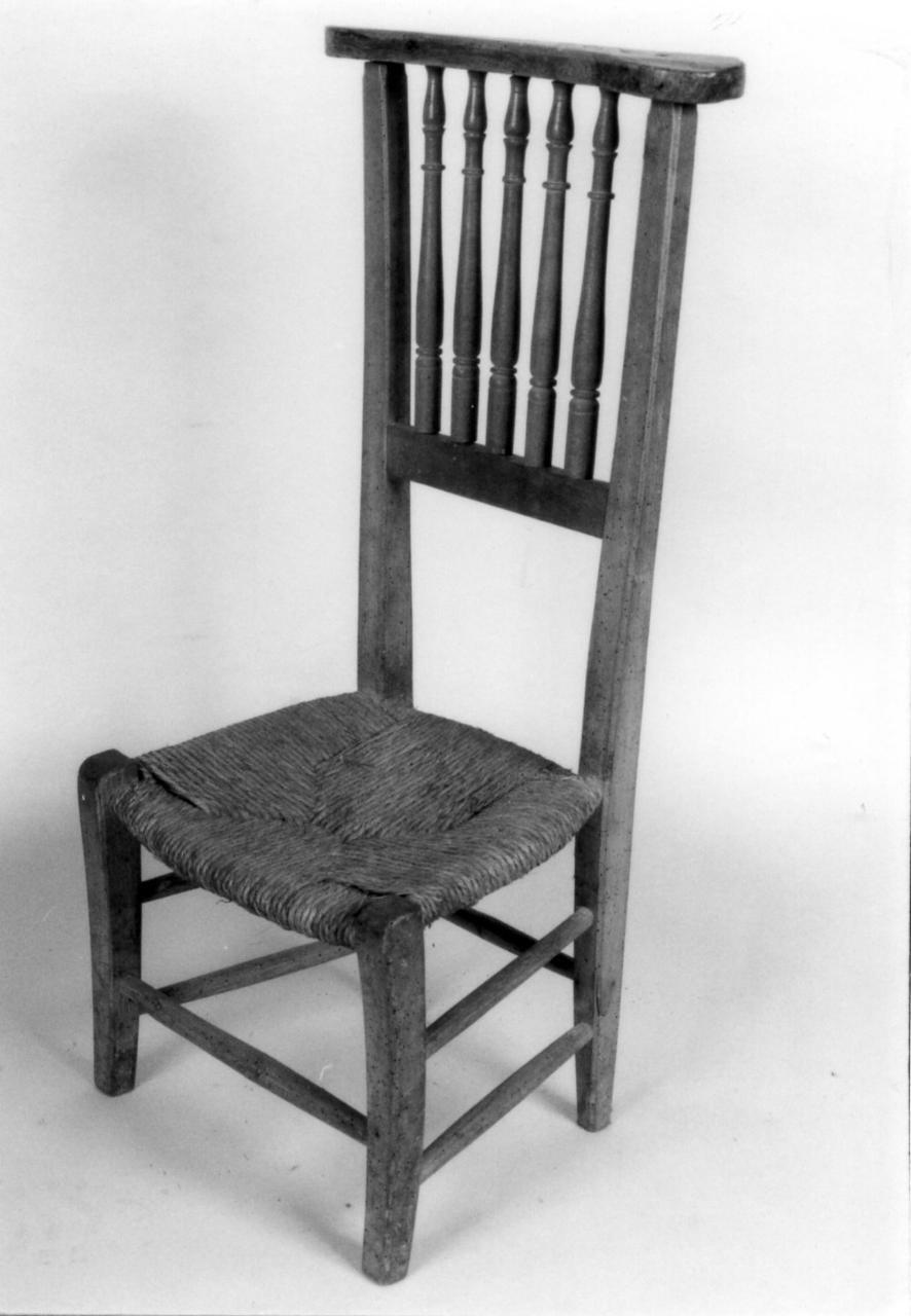 sedia - bottega emiliana (fine sec. XIX)