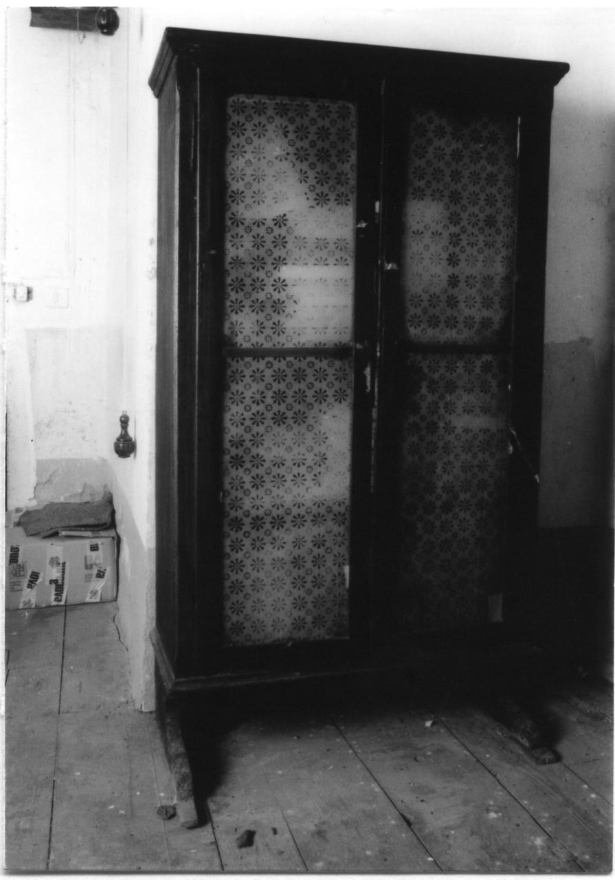 armadio per archivi - bottega emiliana (inizio sec. XIX)