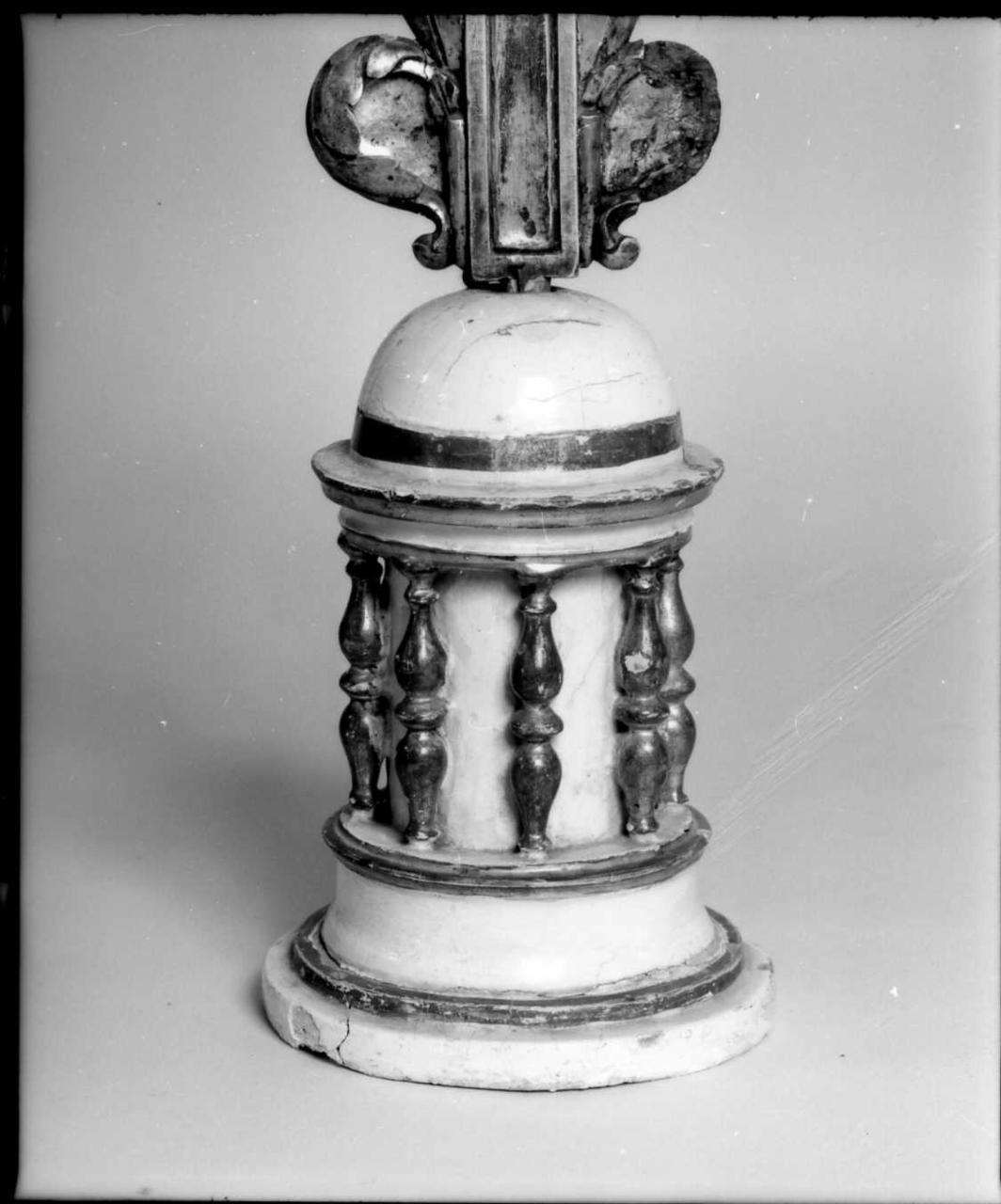 base per croce d'altare - bottega emiliana (prima metà sec. XIX)