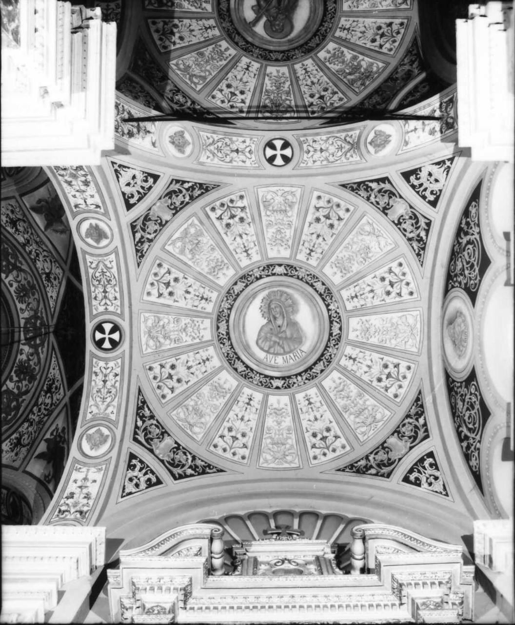 Madonna Immacolata (dipinto) di Becchi Andrea (sec. XIX)