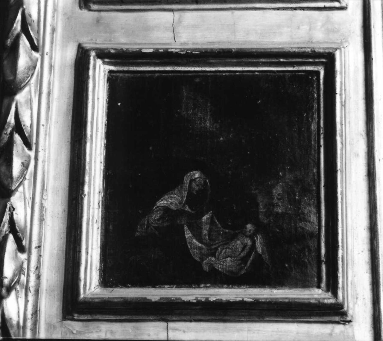 natività di Gesù (dipinto) - ambito emiliano (metà sec. XVII)