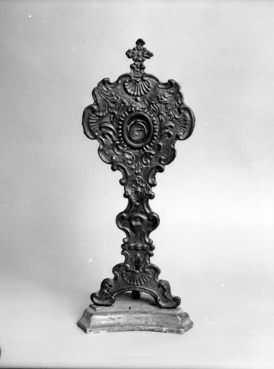 reliquiario - a ostensorio - bottega emiliana (ultimo quarto sec. XVIII)