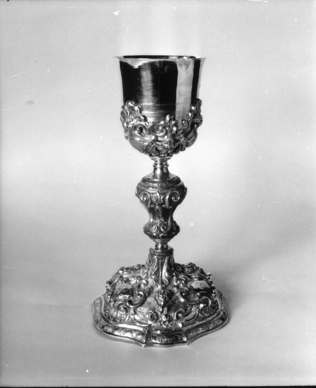 calice - bottega emiliana (metà sec. XVIII)