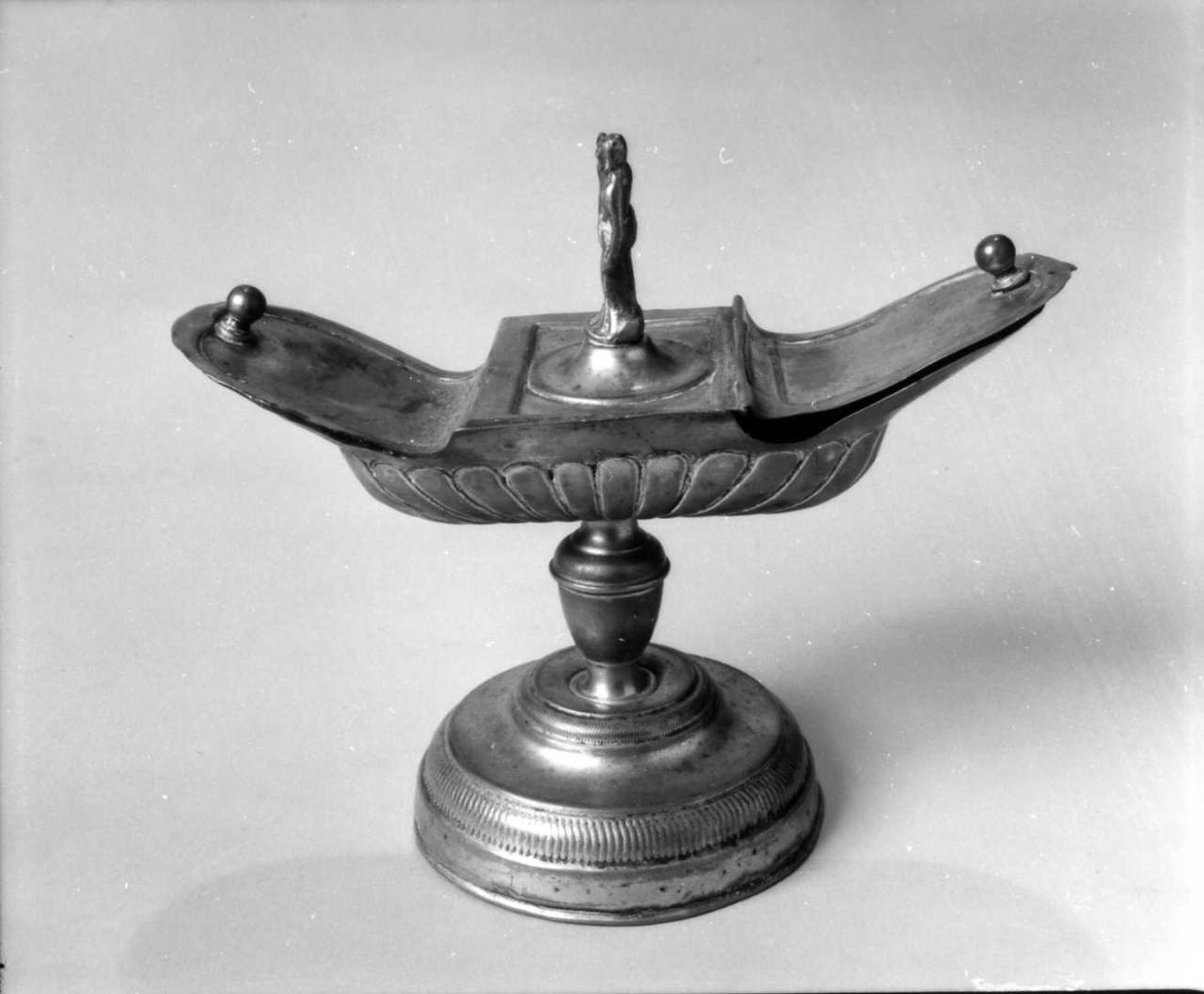 navicella portaincenso - produzione emiliana (prima metà sec. XIX)