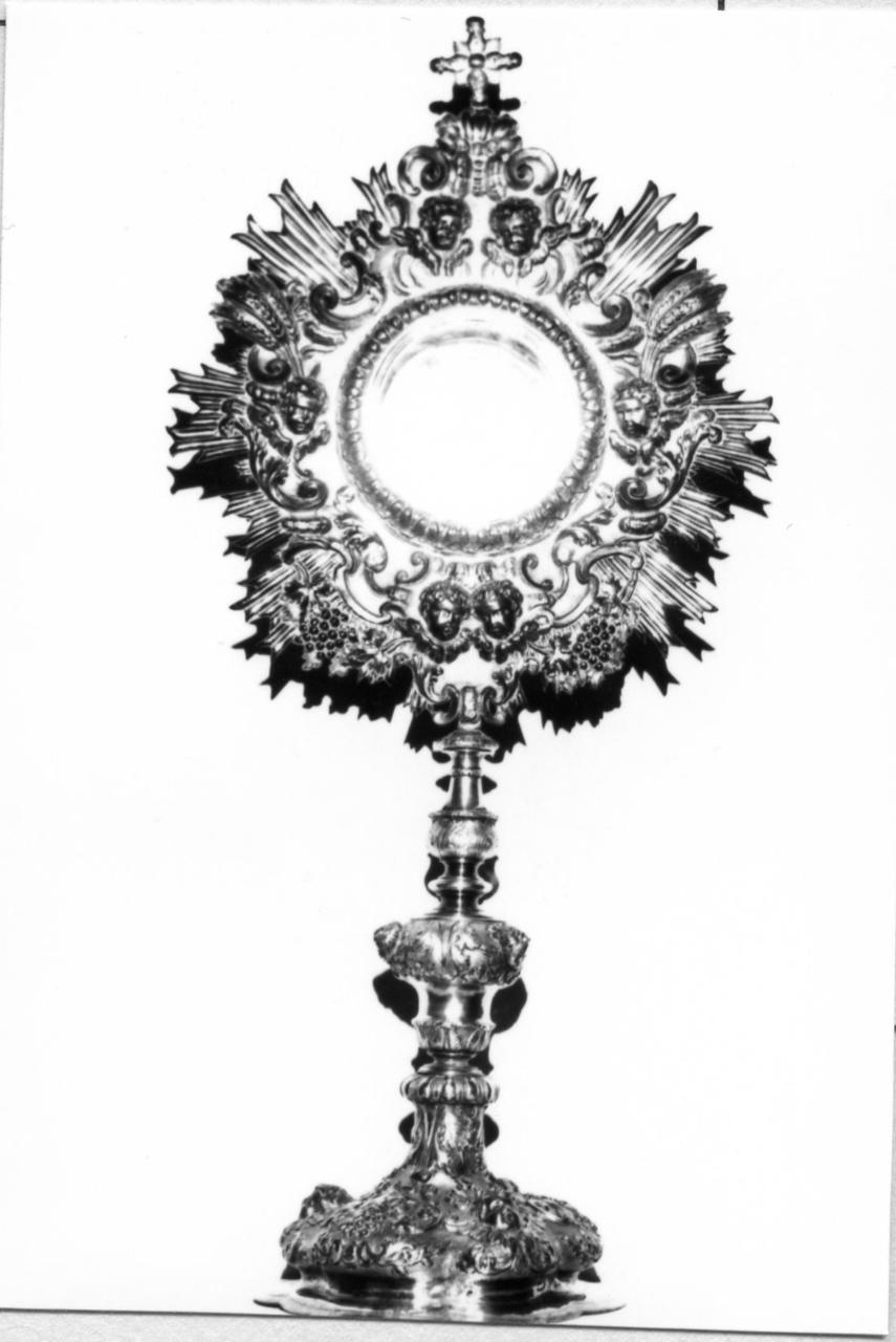 ostensorio - bottega emiliana (sec. XVIII)