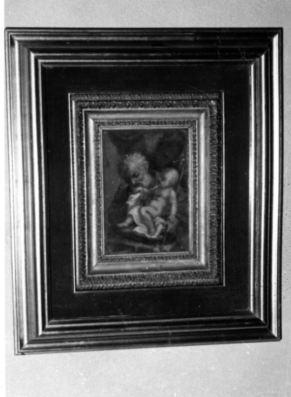 San Giuseppe con il Bambino (dipinto) di Reni Guido (scuola) (sec. XVII)