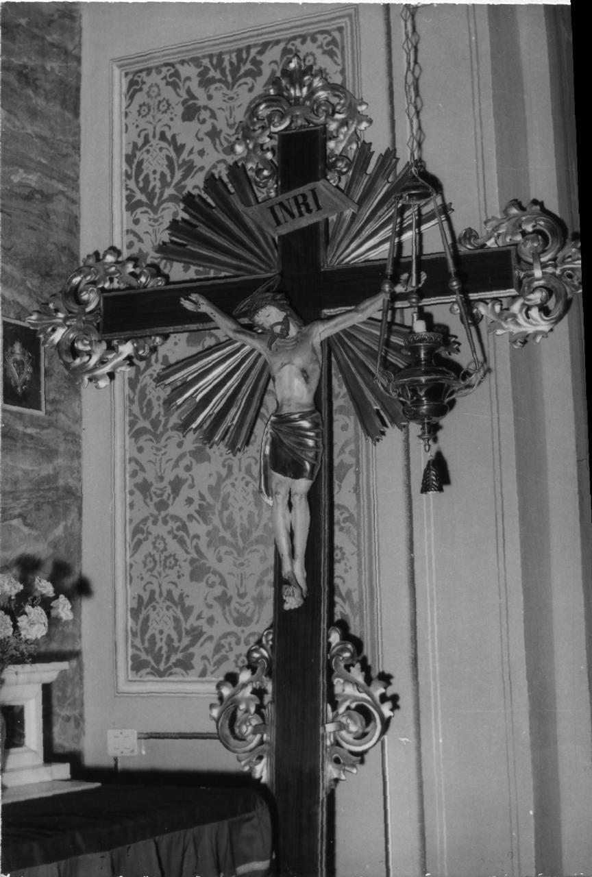 croce processionale - bottega modenese (metà sec. XIX)