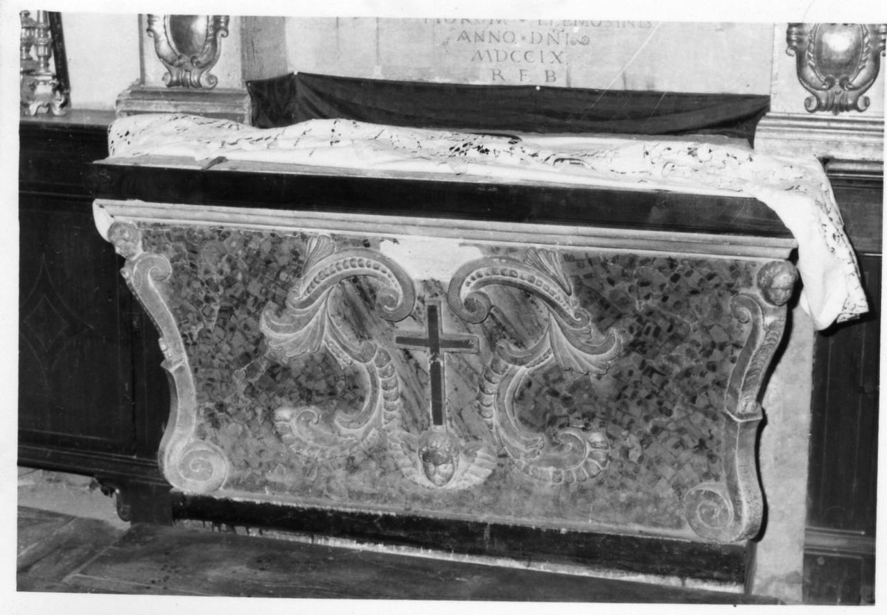 paliotto - bottega modenese (metà sec. XVIII)