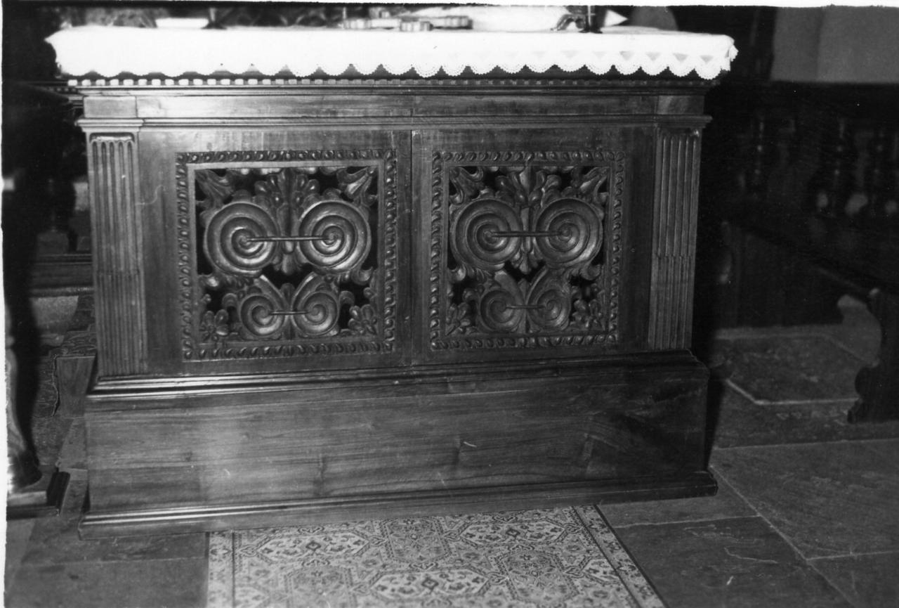 paliotto - bottega modenese (seconda metà sec. XVII)