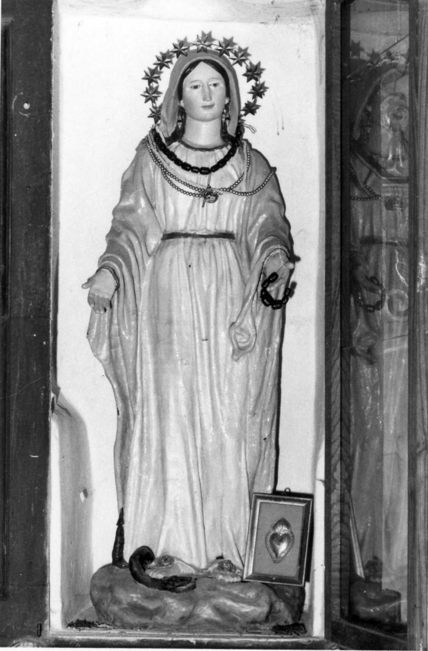 Madonna Immacolata (statua) - bottega emiliana (prima metà sec. XIX)