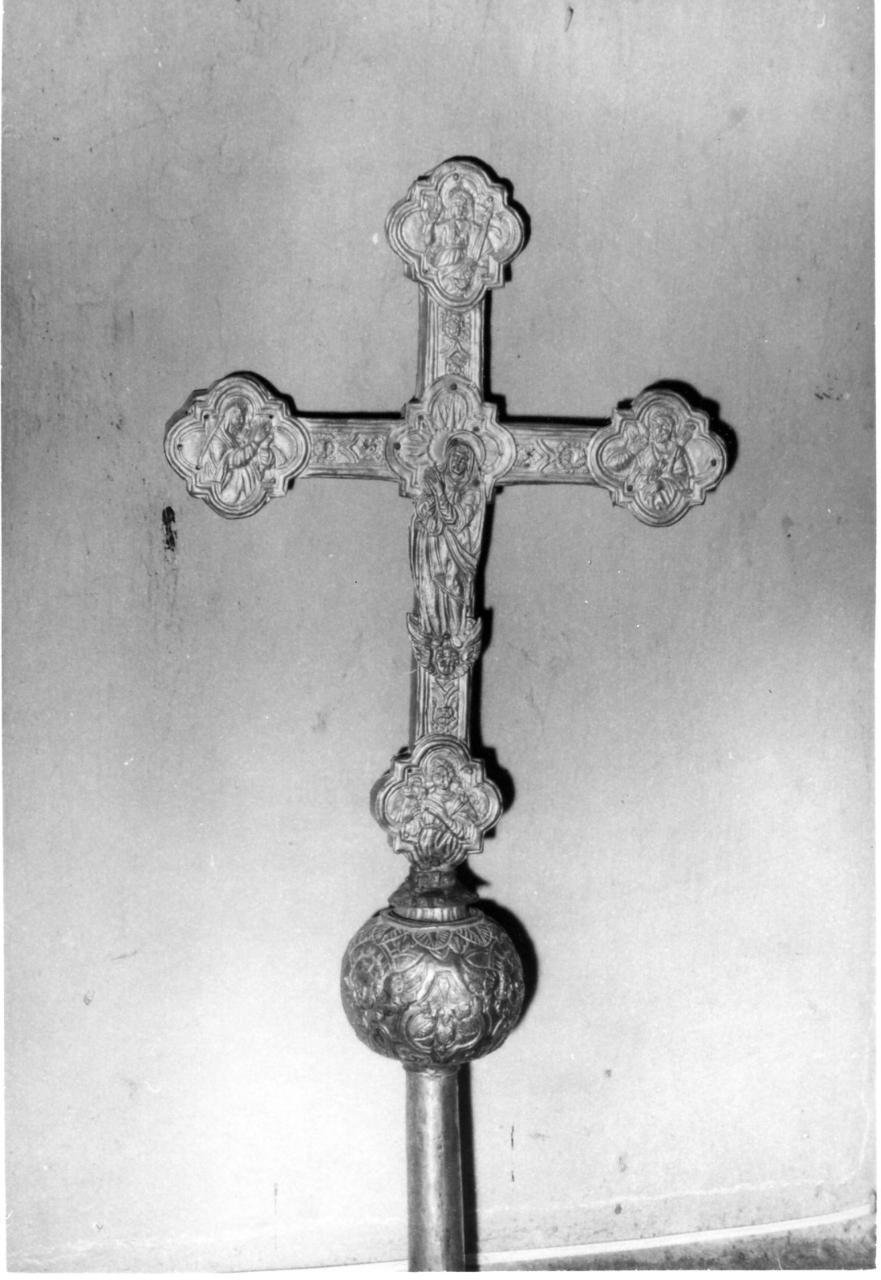 croce processionale - bottega emiliana (metà sec. XVI)