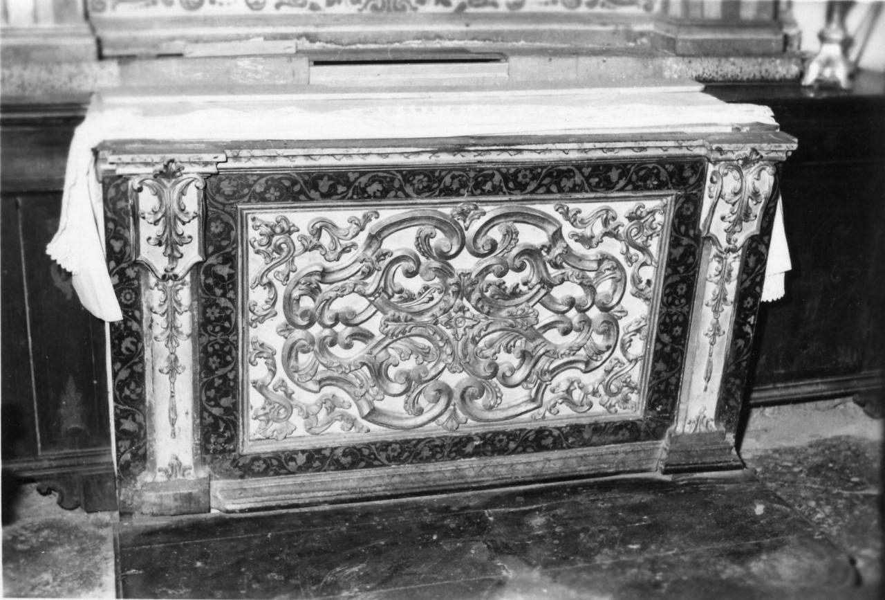 paliotto - bottega modenese (prima metà sec. XVIII)